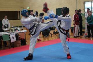 Taekwon-do sparring