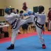 Taekwon-do sparring